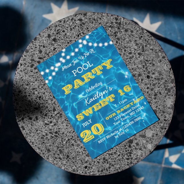 Invitation pour toutes occasions avec lumières de  (Créateur téléchargé)