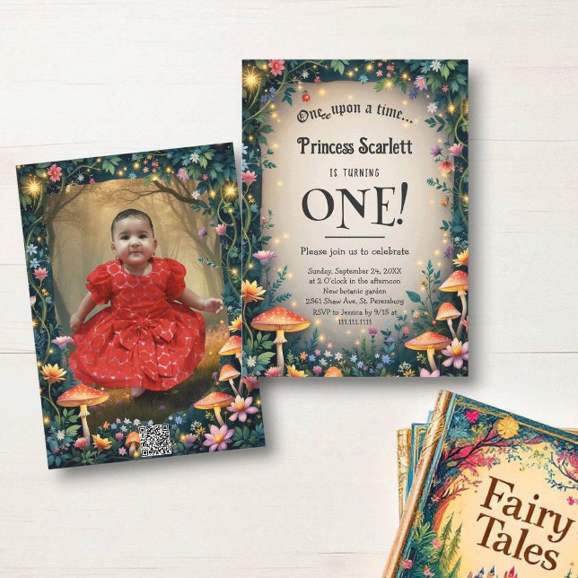 Invitation pour un anniversaire de contes de fées  (Créateur téléchargé)