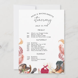 Invitation pour un enterrement de vie de jeune fil