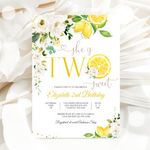 Invitation pour un Joyeux Anniversaire Fleur de Ci