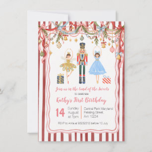 Invitation pour un premier anniversaire au Pays de