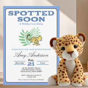Invitation pour une Baby Shower avec un Bébé Guépa