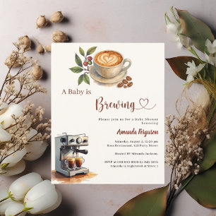 Invitation pour une Baby Shower "Bébé en préparati