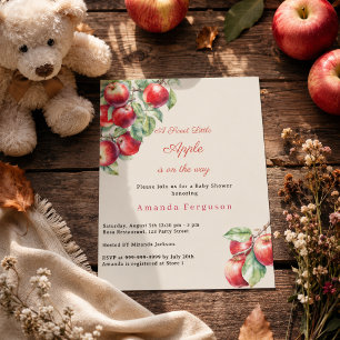Invitation pour une Baby Shower fille à carreaux r