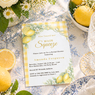 Invitation pour une Baby Shower sur le thème des c