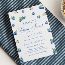 Invitation pour une Baby Shower sur le thème des M