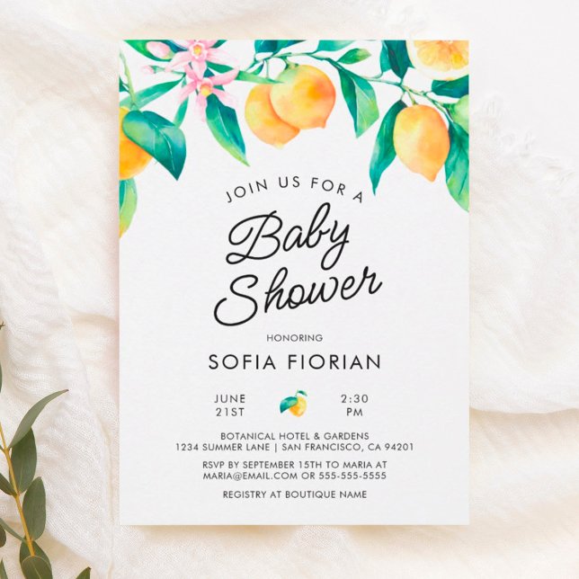 Invitation pour une baby shower sur le thème du ci (Créateur téléchargé)