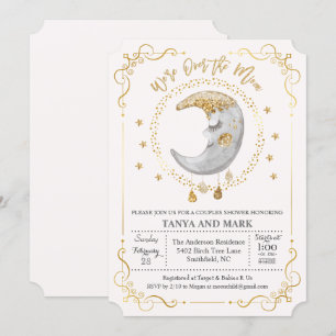 Invitation pour une baby shower TOUTE COULEUR - Ov