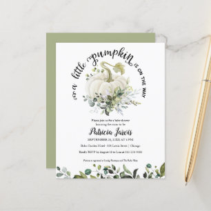 Invitation pour une Baby Shower 'Un Petit Budget C