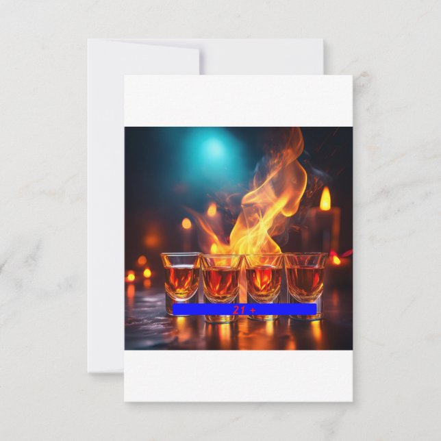 Invitation pour une fête (Devant)