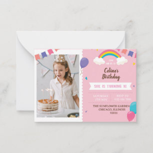 Invitation Pour Une Fête D'Anniversaire À Thème Ro