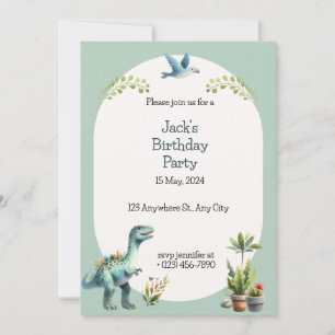 Invitation pour une fête d'anniversaire Aventure D
