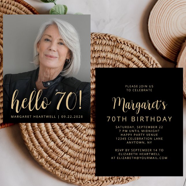 Invitation pour une fête d'anniversaire Budget Pho (Créateur téléchargé)