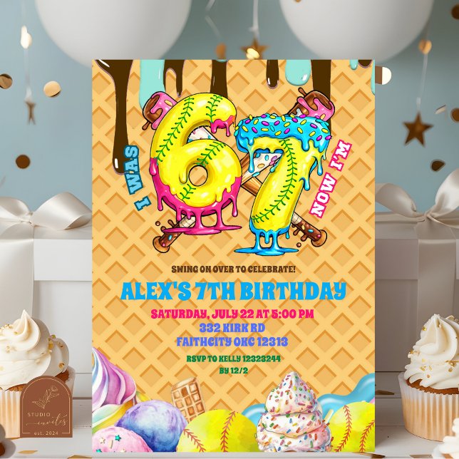 Invitation pour une fête d'anniversaire de garçon  (Créateur téléchargé)