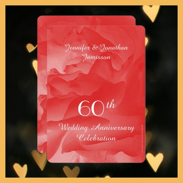 Invitation pour une fête d'anniversaire de mariage (Créateur téléchargé)