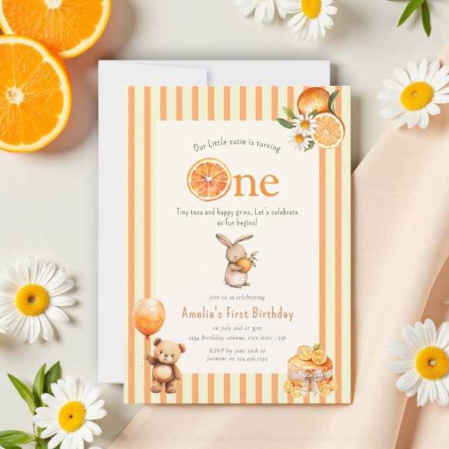 Invitation pour une fête d'anniversaire tranche de (Créateur téléchargé)