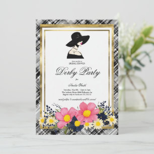 Invitation pour une fête de douche de mariée sur l
