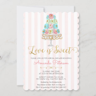 Invitation pour une fête de fiançailles : L'amour