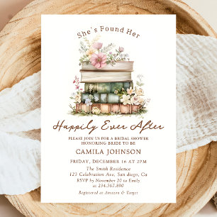 Invitation pour une fête de mariage de conte de fé