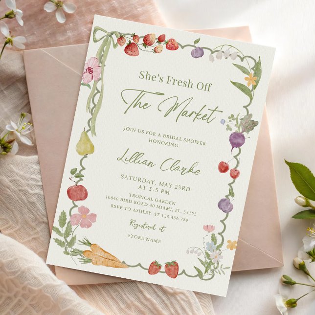 Invitation pour une fête de mariage Fraîchement so (Créateur téléchargé)