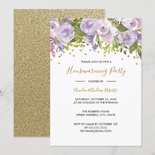 Invitation pour une fête de pendaison de crémaillè