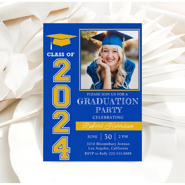 Invitation pour une fête de remise de diplômes pho (Créateur téléchargé)