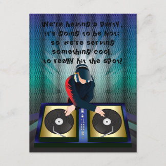 Invitation pour une fête de surprise Bachelor Bach