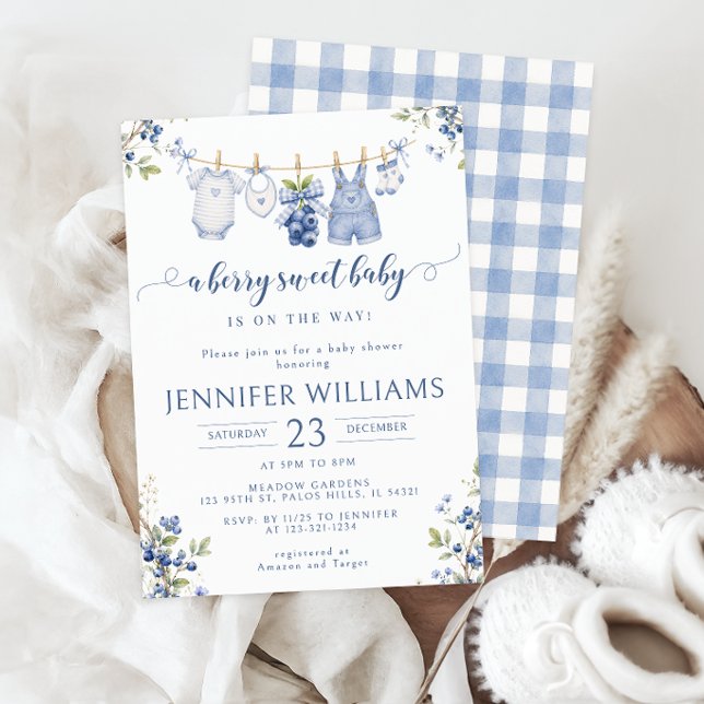 Invitation pour une fête prénatale pour un adorabl (Créateur téléchargé)