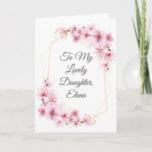 Invitation Pour une fille qui devient mère - Fête des Mères