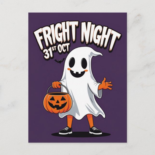 Invitation pour une Nuit de Fantôme Souriant et d' (Devant)