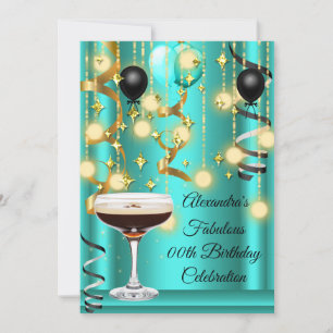 Invitation pour une soirée cocktail Espresso Marti