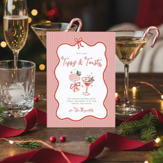 Invitation pour une Soirée de Fête Prépa Élégante  (Créateur téléchargé)
