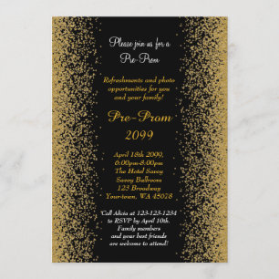 Invitation Pré bal d'étudiants, Pré-Bal d'étudiants,