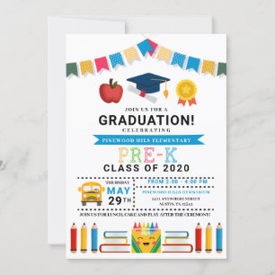 Invitation pré-K Graduation