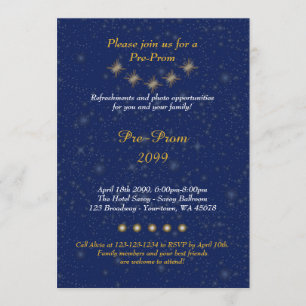 Invitation Pré Prom, Pré Prom, Quinceanera, Sweet-seize,