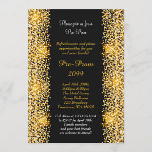 Invitation Pré Prom, Pré Prom, Quinceanera, Sweet-seize,