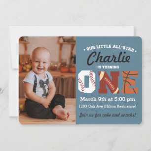 Invitation Premier Anniversaire All-Star