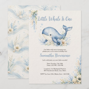 Invitation Premier Anniversaire de Baleine Côtière