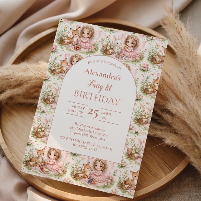 Invitation Premier Anniversaire de Fée Capricieuse (Créateur téléchargé)