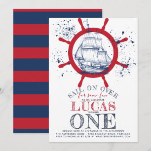 Invitation Premier anniversaire de la marine nautique