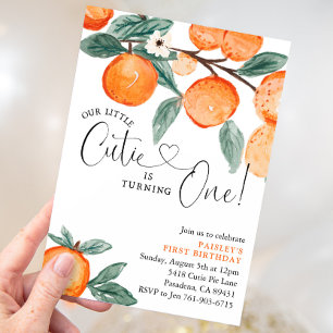 Invitation Premier anniversaire de notre petite ville