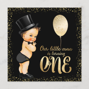 Invitation Premier Anniversaire de Petit Homme