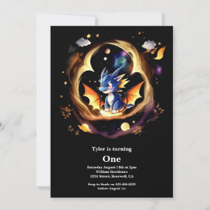 Invitation Premier anniversaire du dragon