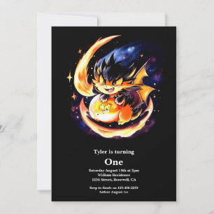 Invitation Premier anniversaire du dragon