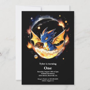 Invitation Premier anniversaire du dragon