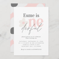 Premier anniversaire marguerite boho rétro rose gi