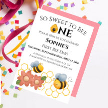 Premier Jour d'abeilles So Sweet to BEE une invita
