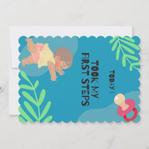 Invitation Premier pas de bébé