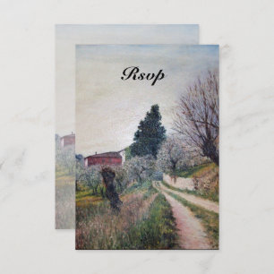 Invitation PREMIER PRINTEMPS EN LANSCAPE TUSCANY rsvp
