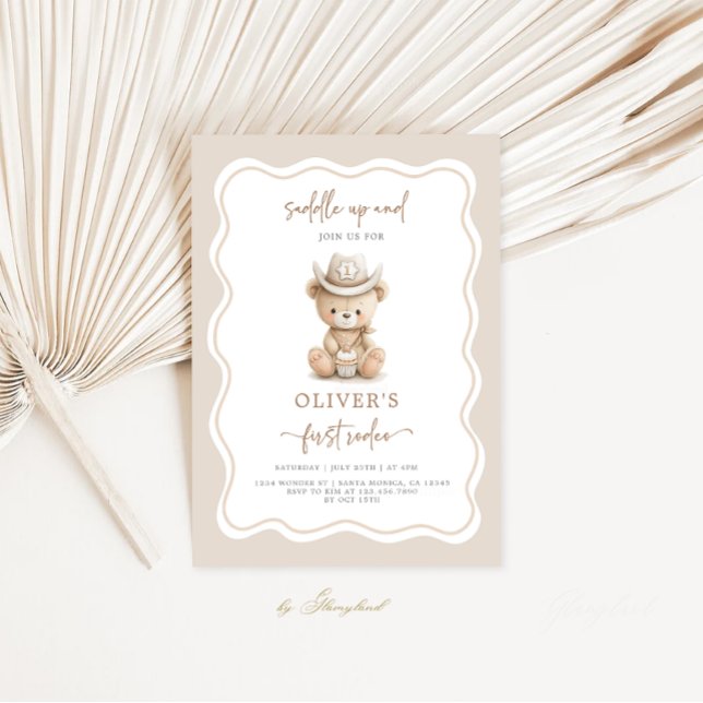 Invitation Premier rodéo (Créateur téléchargé)